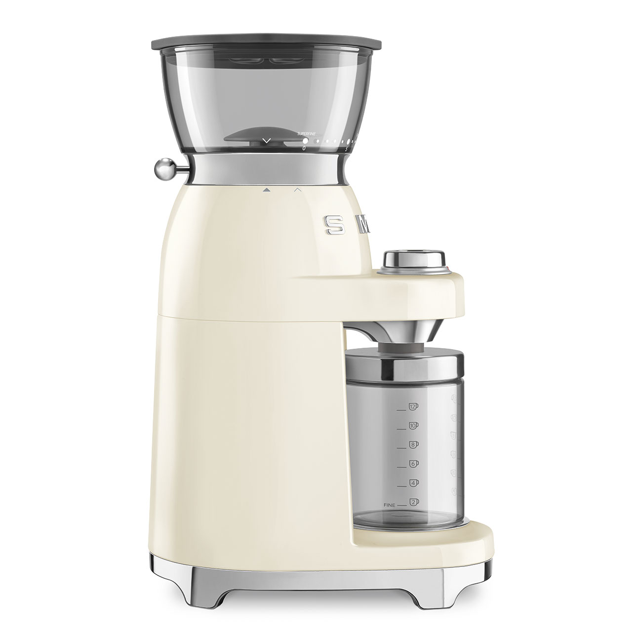 Кофемолка Smeg 50 STYLE, 15x34,5x22 см, бежевый