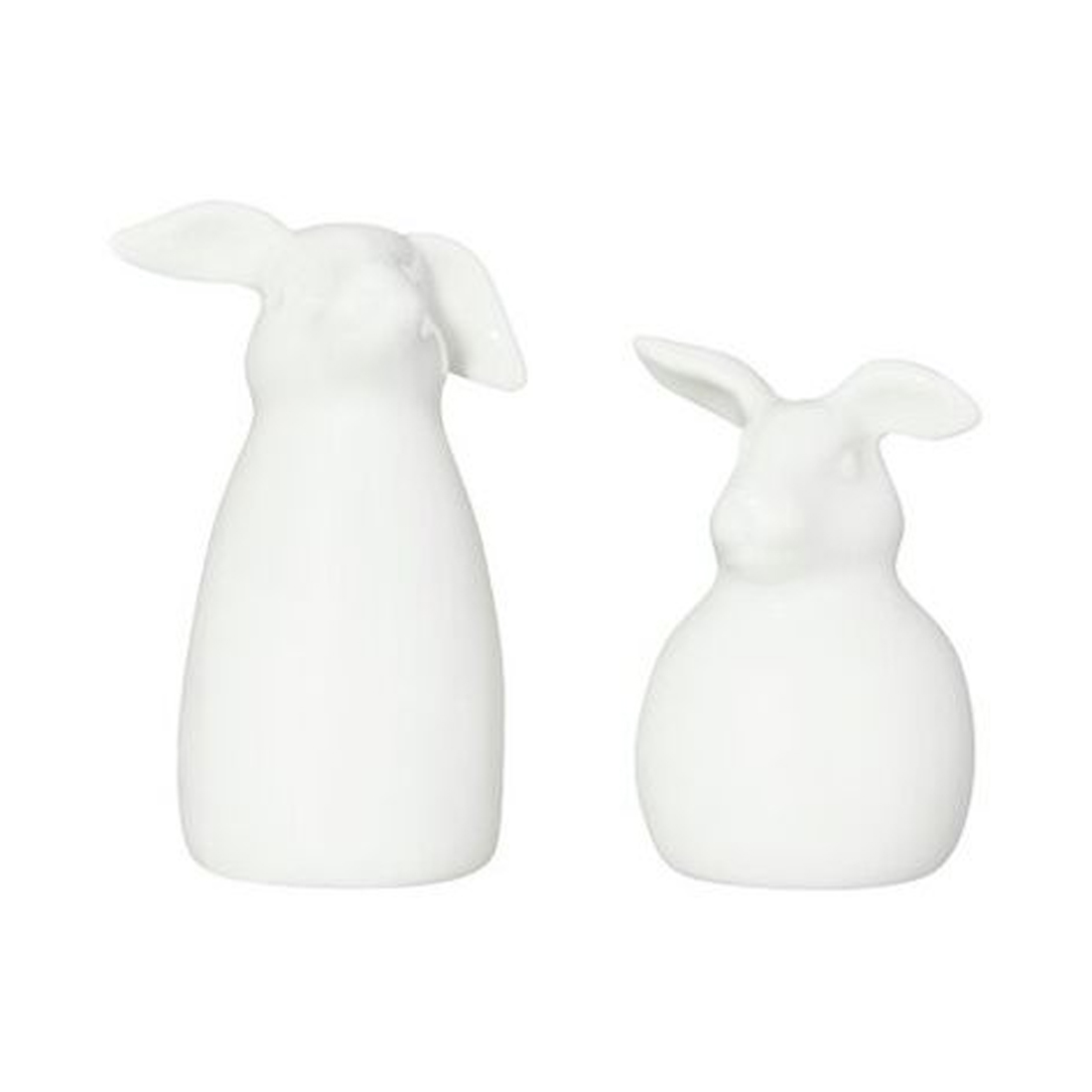 product image - Набір для солі та перцю Кролик Hutschenreuther Blumenwiese, білий, 2 шт.