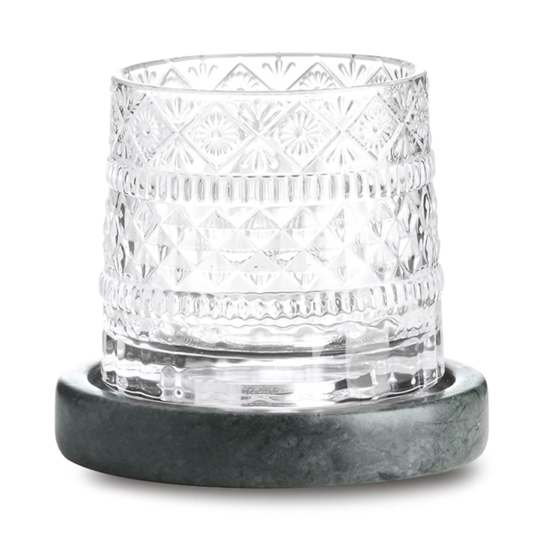 product image - Набір склянки для віскі з підставкою Pozzy Milano Silver Nights