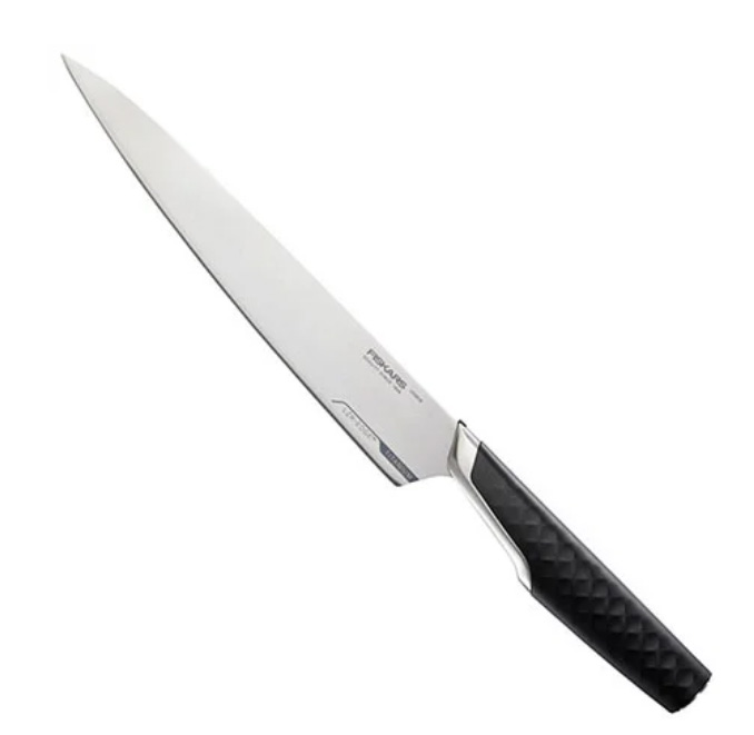 Ніж для нарізання Fiskars Taiten, довжина 21 см, чорний