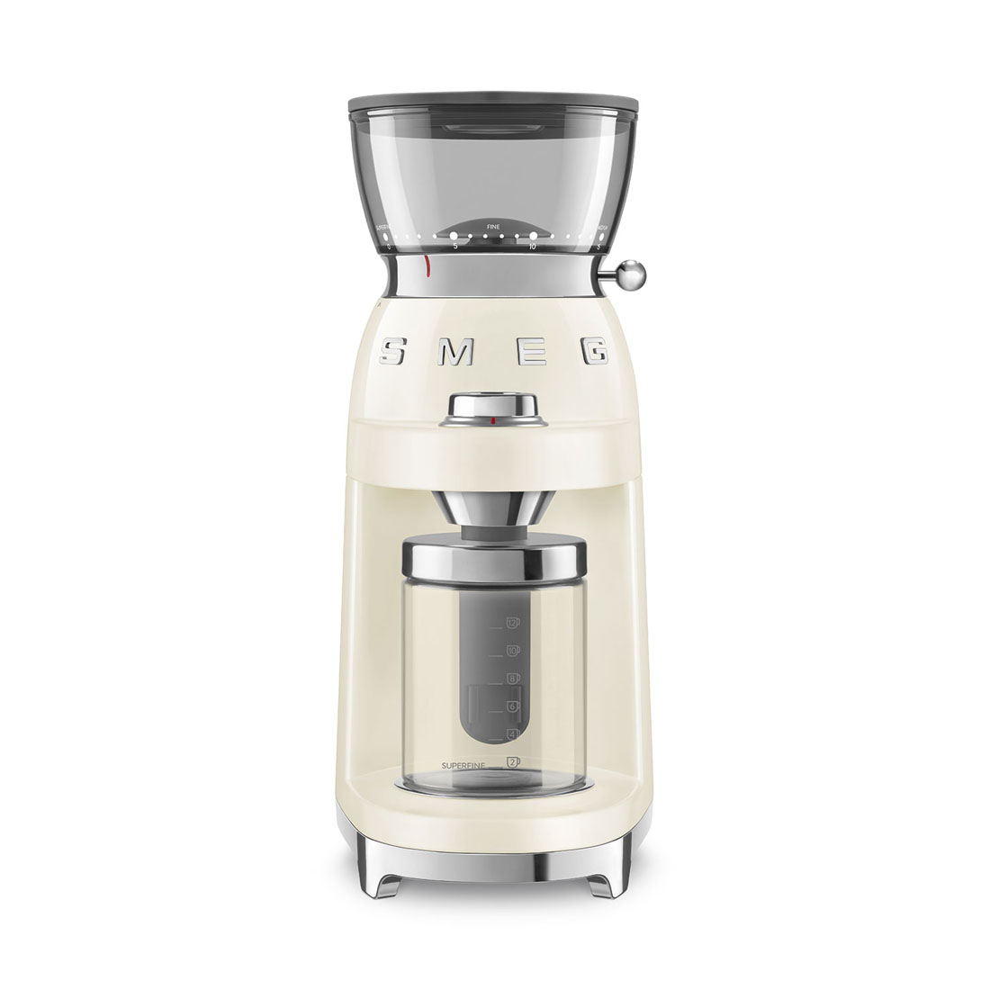 product image - Кофемолка Smeg 50 STYLE, 15x34,5x22 см, бежевый