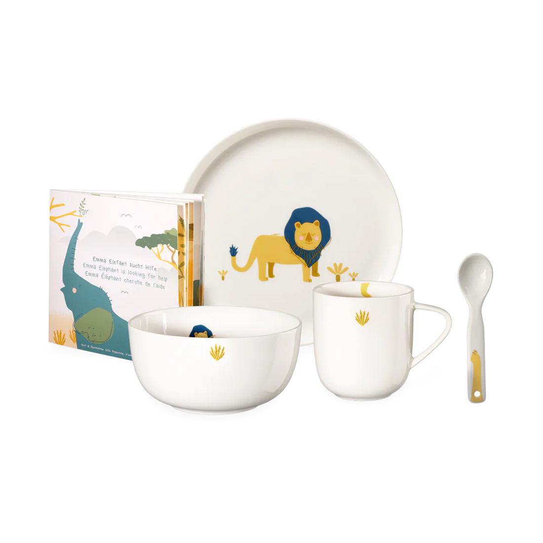 product image - Набір дитячого посуду ASA Selection LEO, 5 предметів