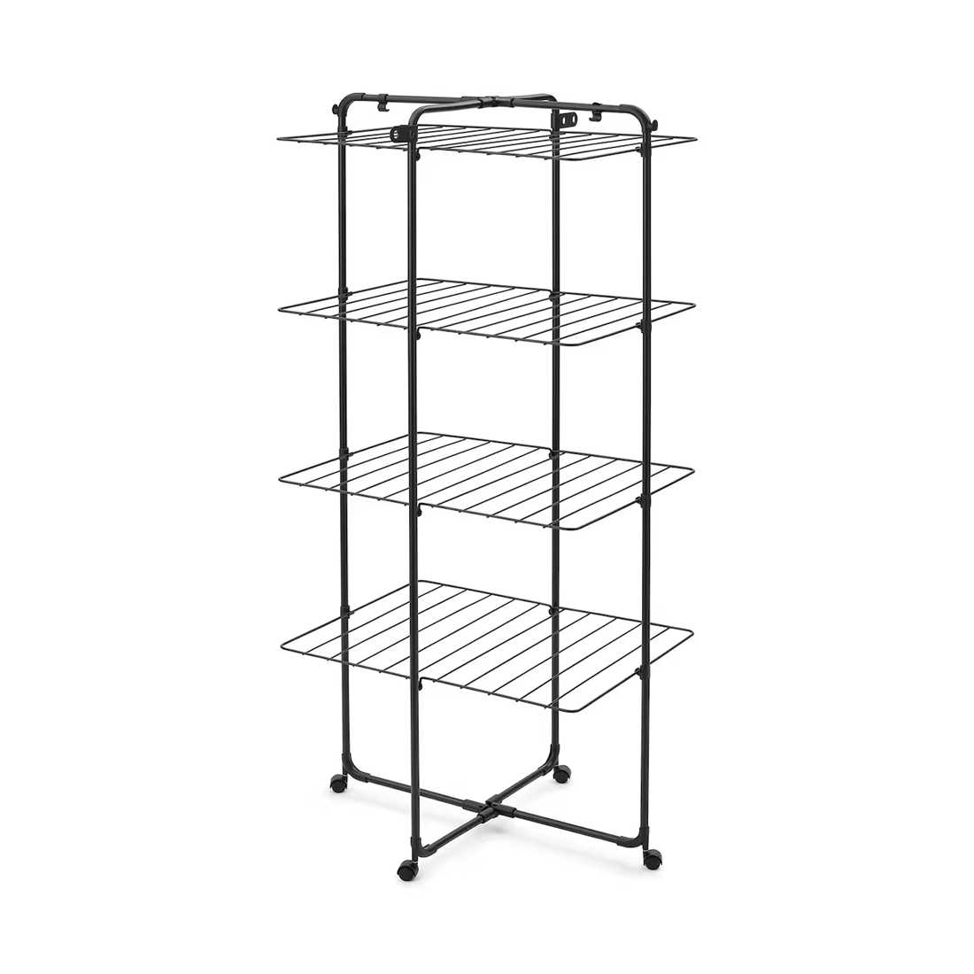 product image - Сушилка для белья напольная Brabantia HangOn Tower, 30 м, черный матовый