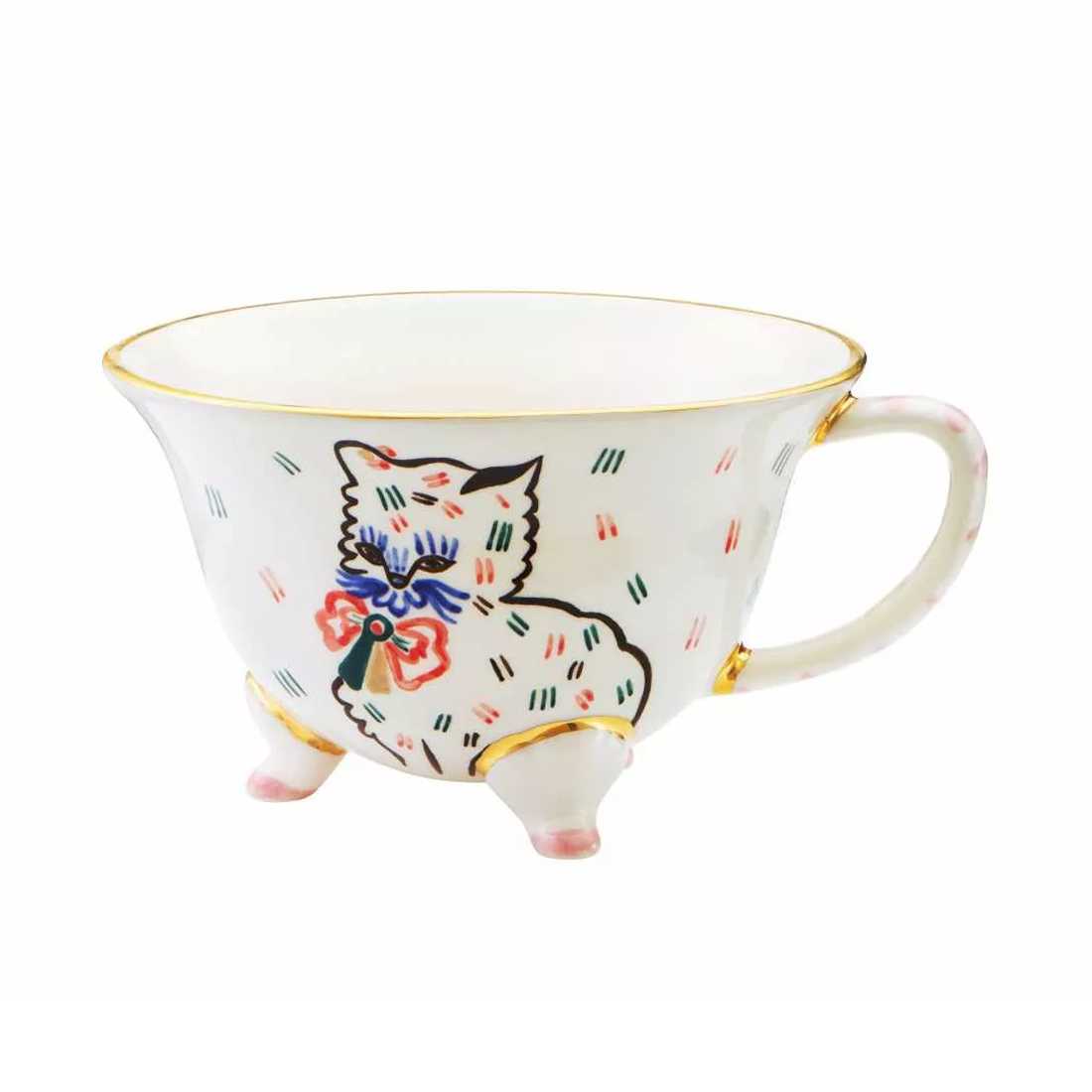 product image - Чашка на ніжках Gunia Project Cat Easter 2023, об'єм 0,3 л