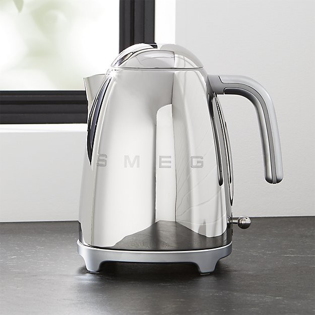 Чайник електричний Smeg 50 Style, об'єм 1,7 л, хром
