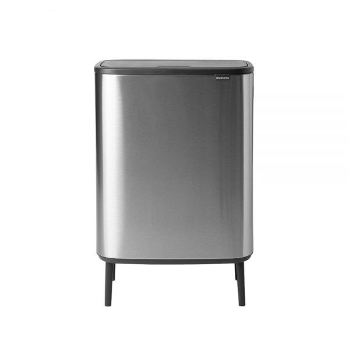 product image - Бак для сміття c 2 відрами (об'єм 2х30 л) Brabantia Bo Touch Bin Hi, сріблястий