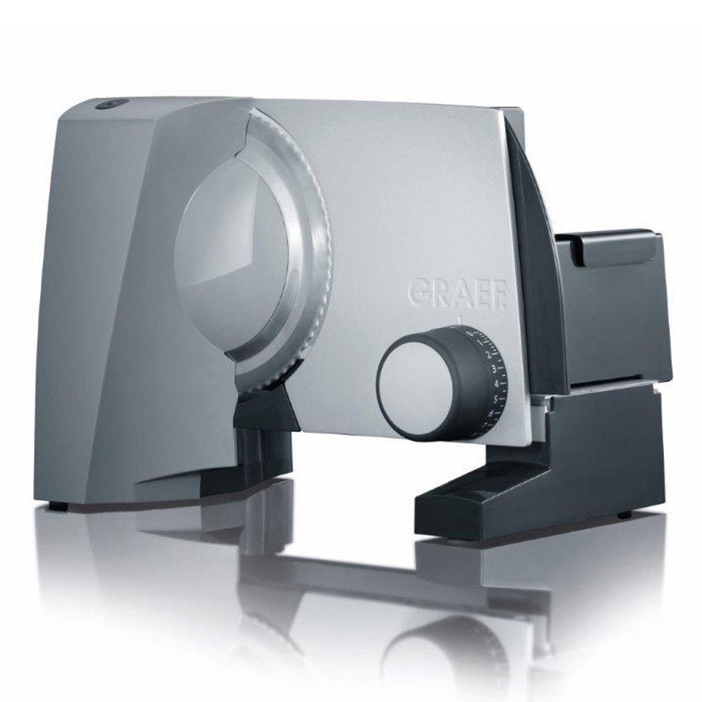 product image - Слайсер универсальный электрический Graef E 10, 170 Вт, темно-серебристый