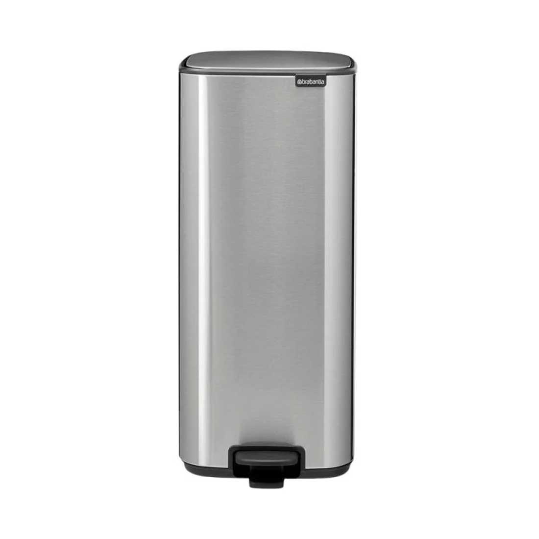 product image - Бак для сміття Brabantia Bo Pedal Bin, об'єм 30 л, сталевий матовий
