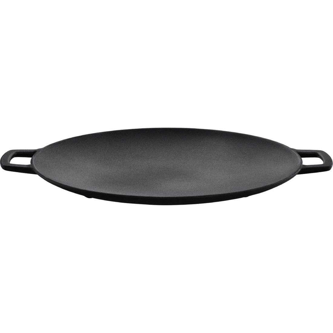Сковорода-садж чавунна Fiskars Norden Grill, діаметр 30 см, чорний