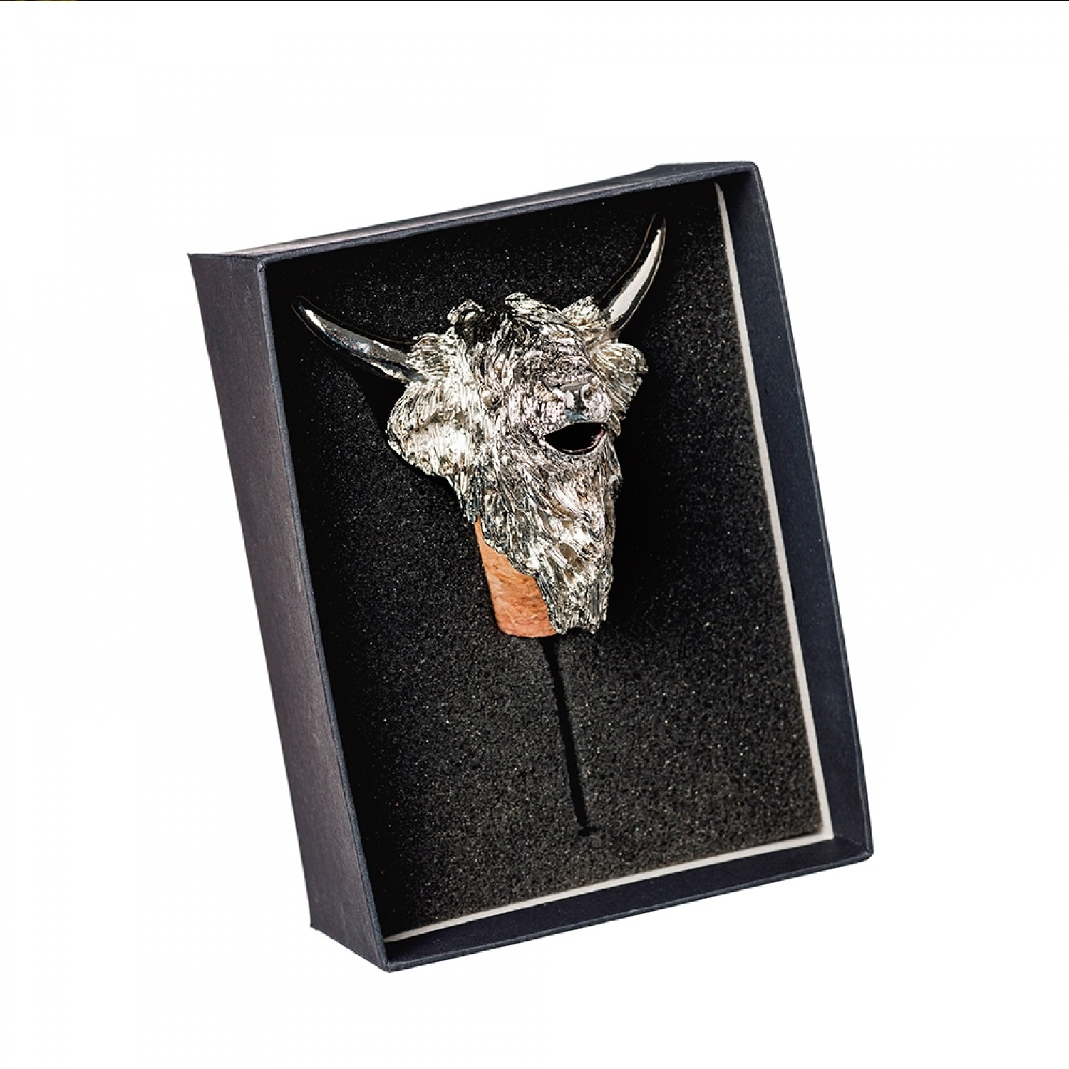 product image - Аэратор для вина Just Slate BARWARE, серебристый