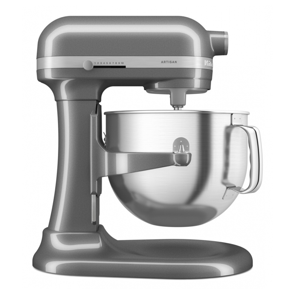 product image - Міксер планетарний KitchenAid Artisan, об'єм чаші 6,6 л, срібний медальйон