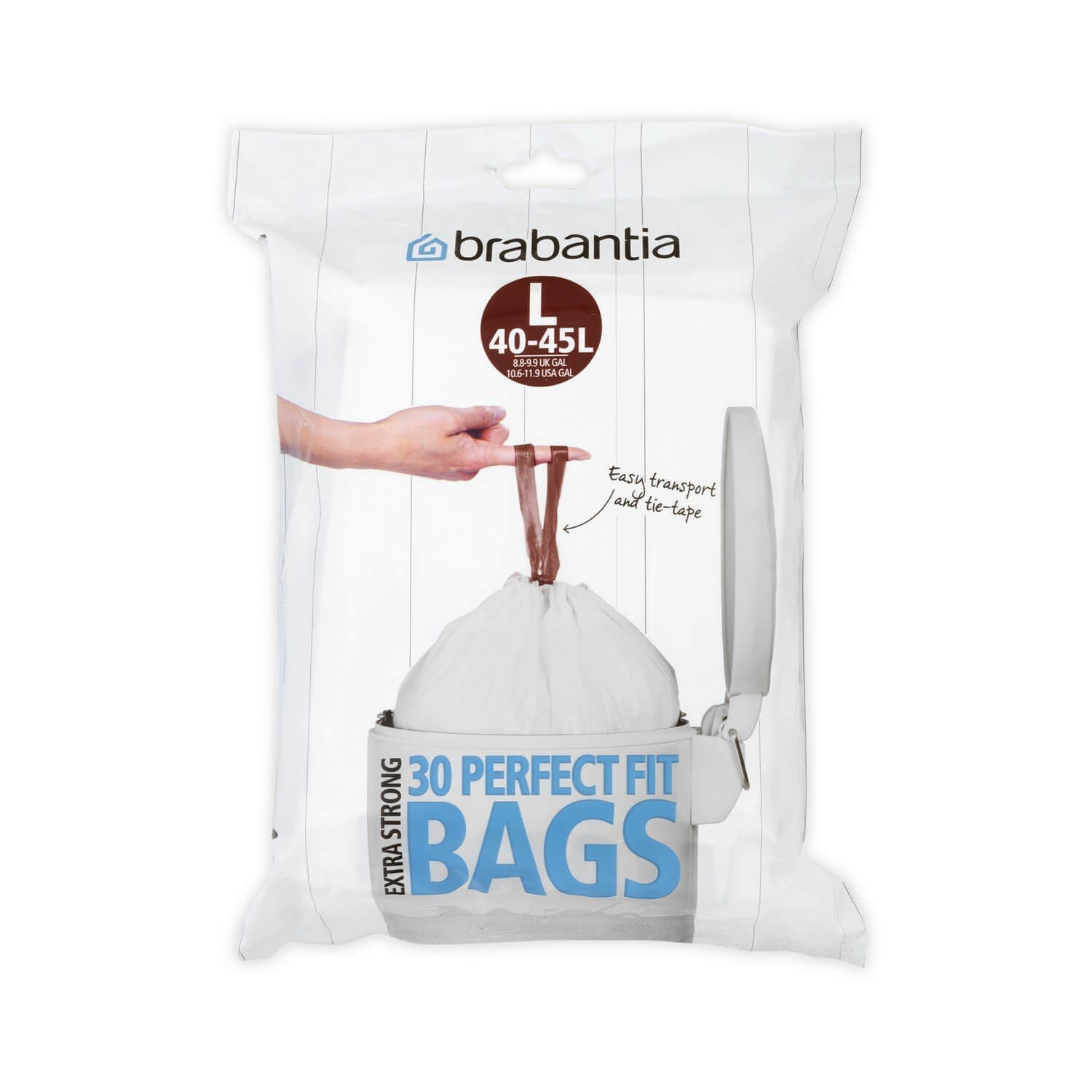 product image - Набор мусорных пакетов Brabantia (40/45 л), "L", 30 шт