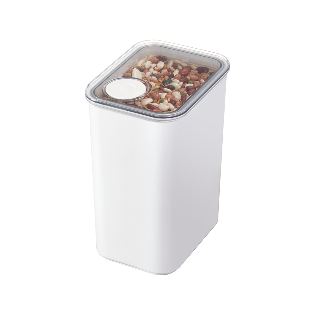 Контейнер для продуктов InterDesign CRISP L, 12х20,5х16,2 см, белый