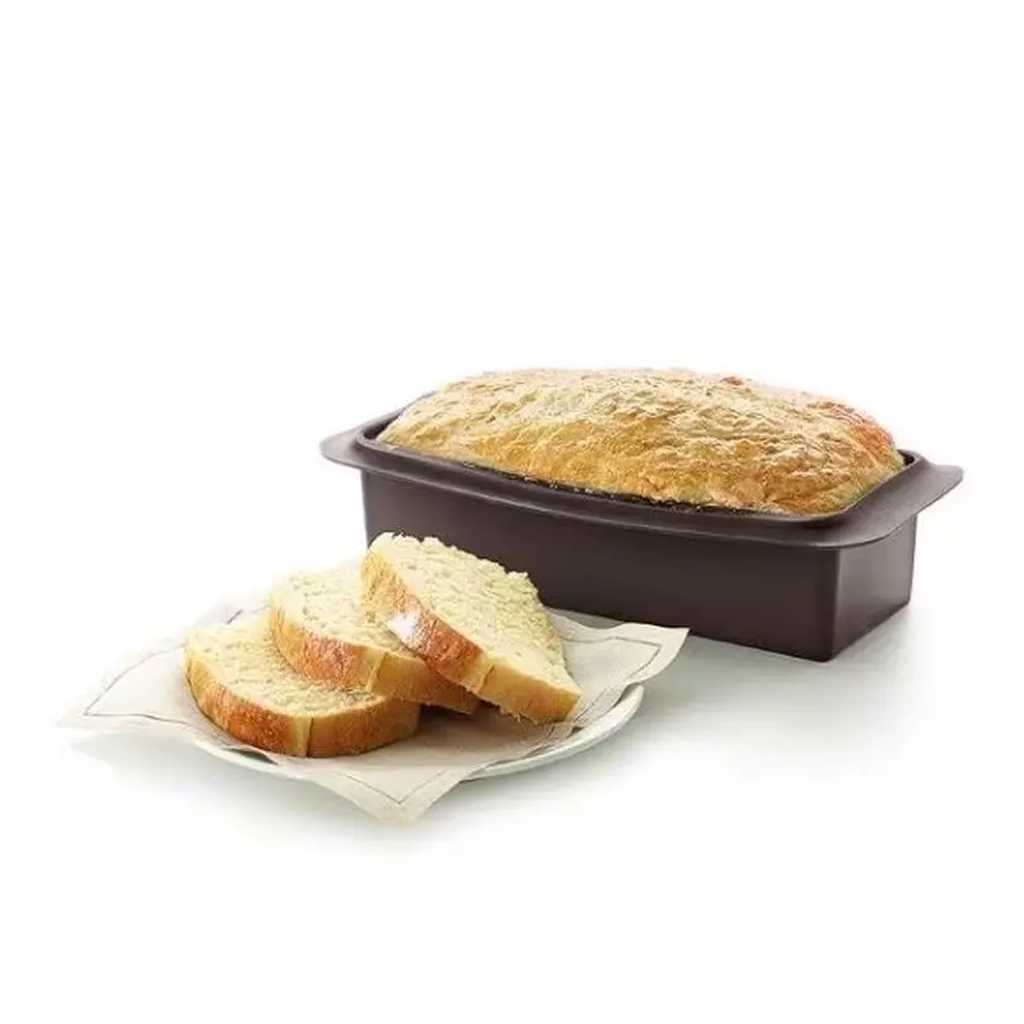 product image - Форма для выпечки хлеба Lekue HOME BREAD, 6х25х10 см, коричневый