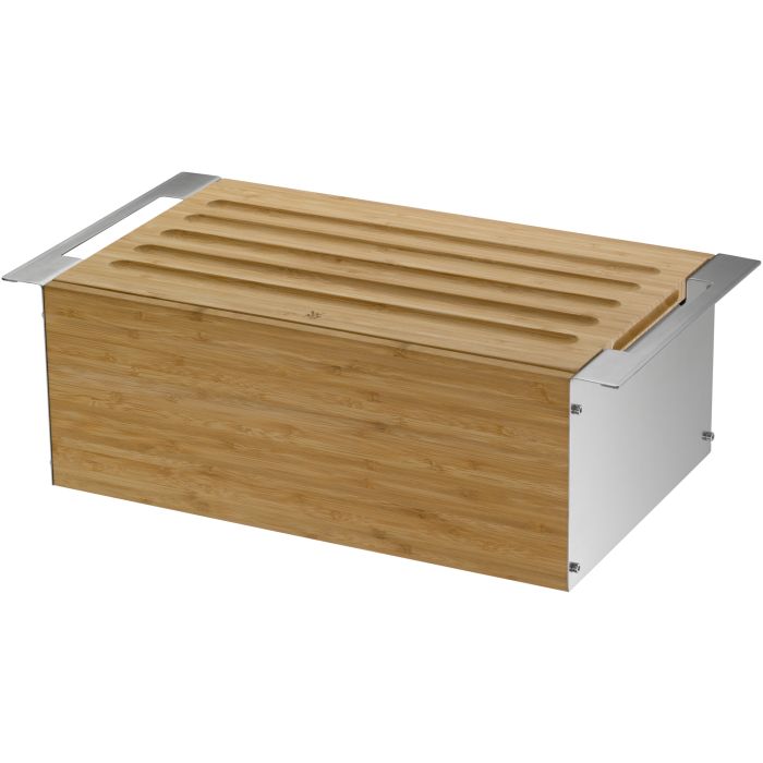 product image - Хлебница с доской WMF, 43x25x15 см, серебристо коричневый