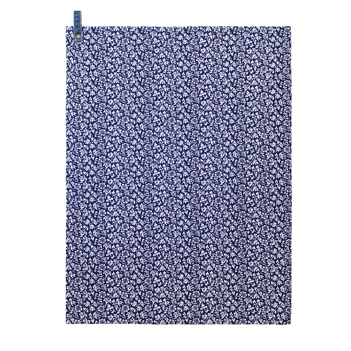 product image - Полотенце кухонное Laura Ashley BLUEPRINT, 50х70 см, синий в белый цветочек