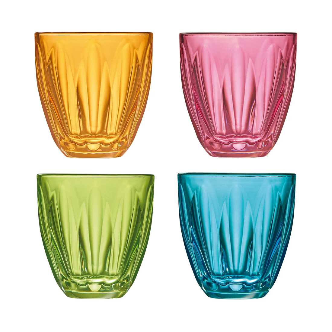product image - Набір склянок La Rochere LILY, об'єм 0,25 л, різноколірний, 4 шт