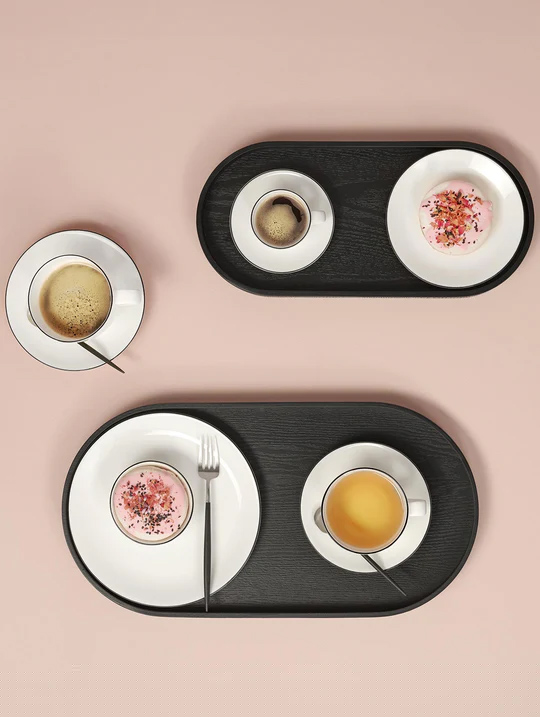 Кружка ASA Selection À table, объем 0,35 л, белый с черным