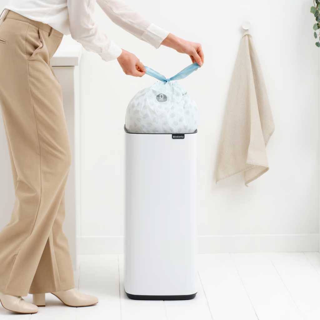 Бак для сміття Brabantia Bo Touch Bin, об'єм 30 л, білий
