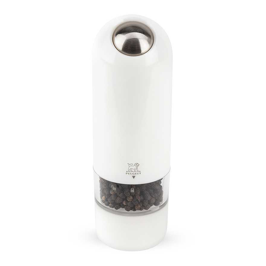product image - Мельница электрическая для перца Peugeot Alaska, высота 17 см, белый