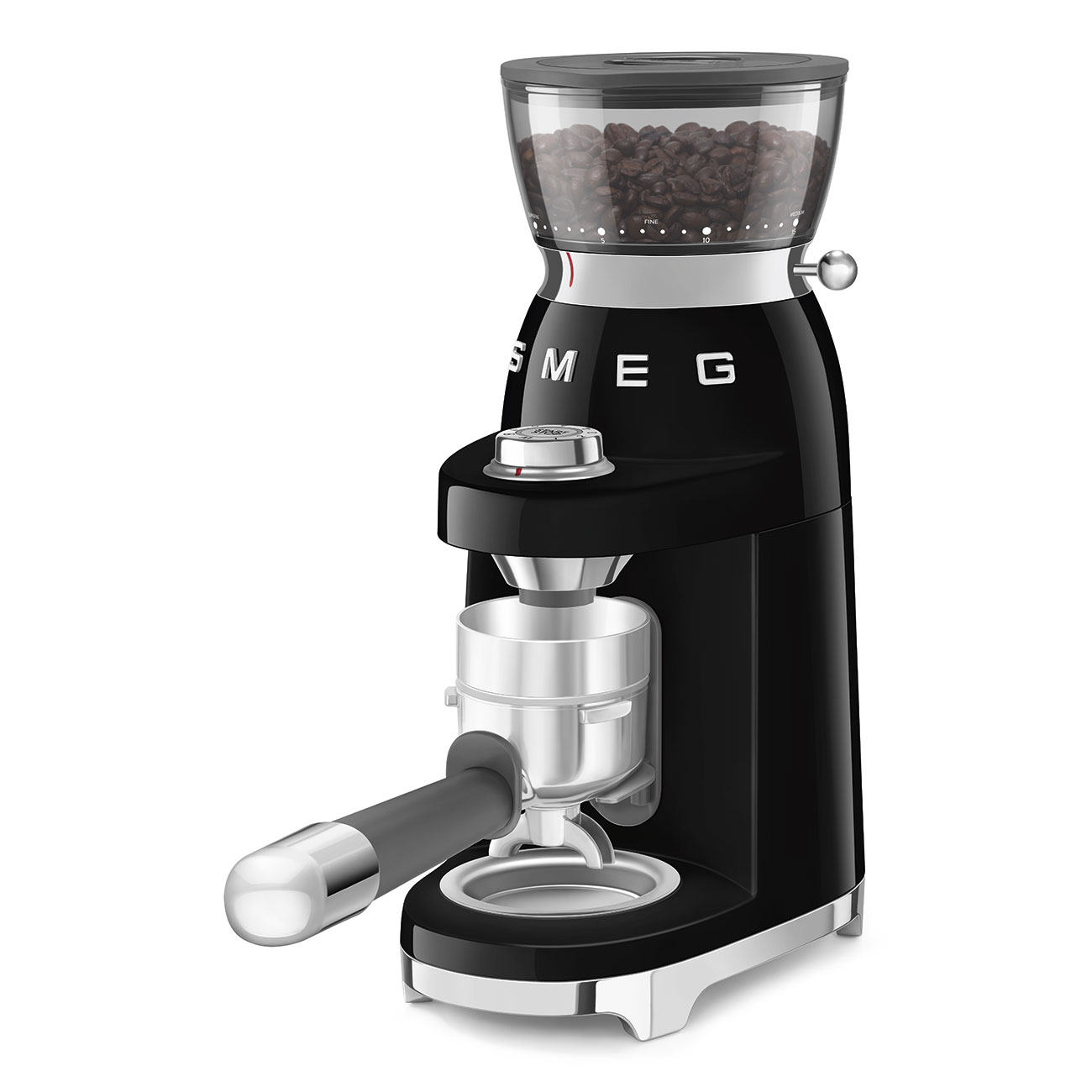 Кофемолка Smeg 50 STYLE, 15x34,5x22 см, черный