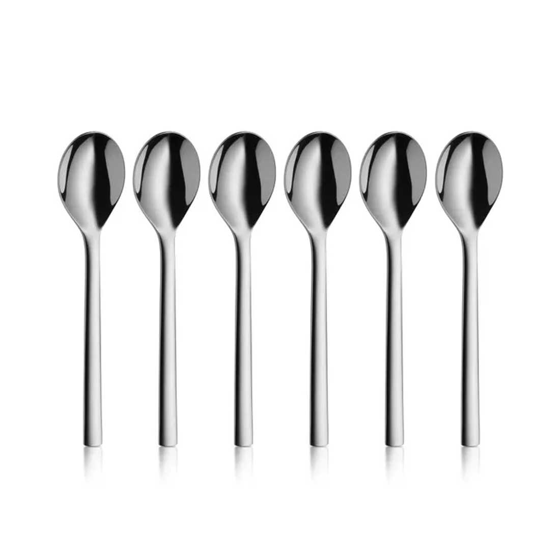 product image - Набір ложок для чаю WMF Nuova, 6 предметів, сріблястий