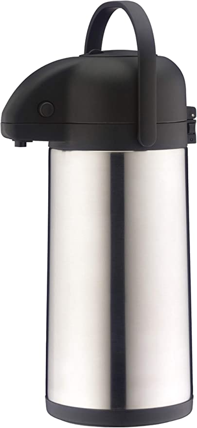 product image - Термос із помпою ALFI PUMPKANNE TT, об'єм 2,5 л, сталь