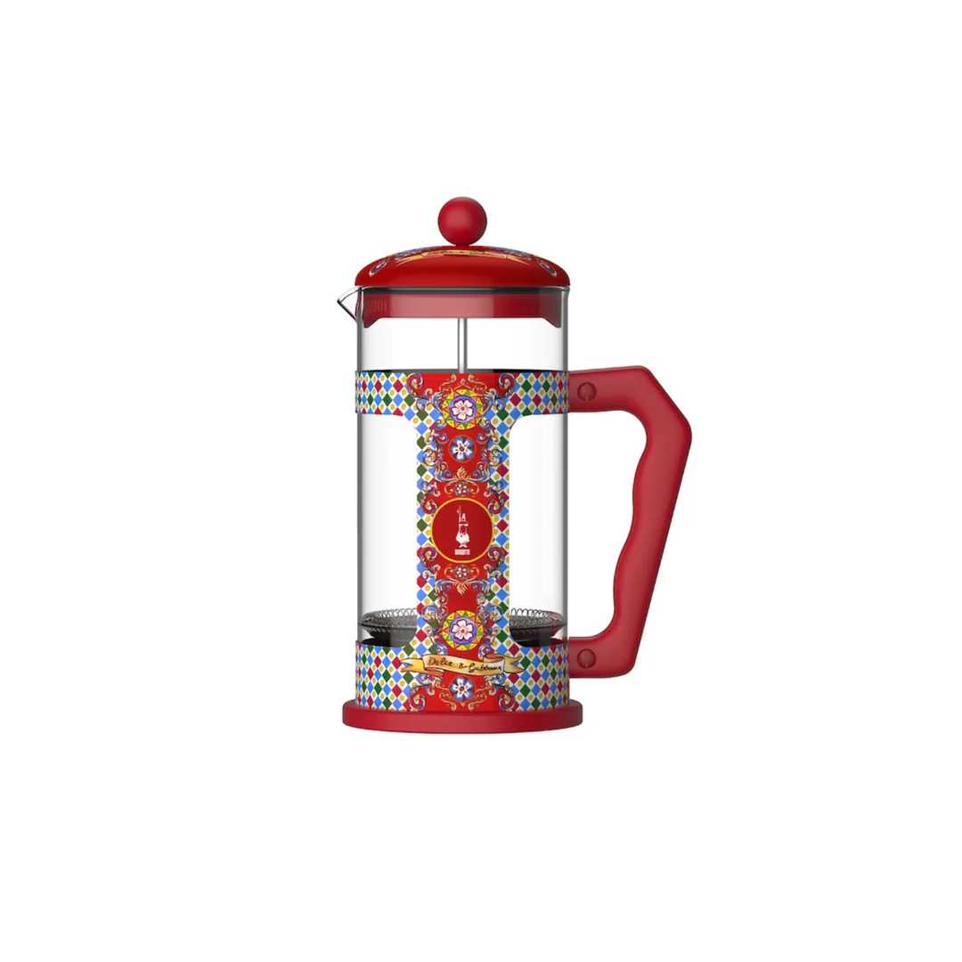 product image - Френч-прес Bialetti Dolce&Gabbana, об'єм 1 л, червоний