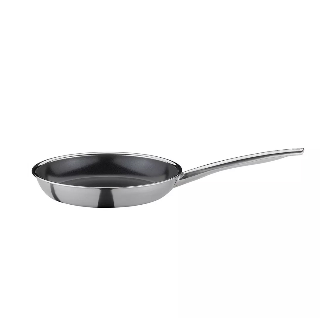 product image - Сковорода Spring VULCANO PURE, диаметр 24 см, серебристый с черным