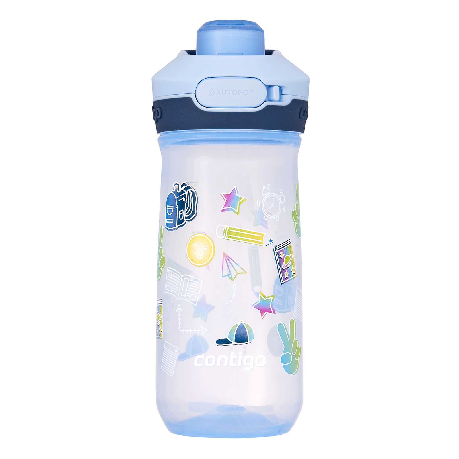 product image - Бутылка детская Contigo JESSIE AUTOPOP, объем 0,42 л, разноцветный