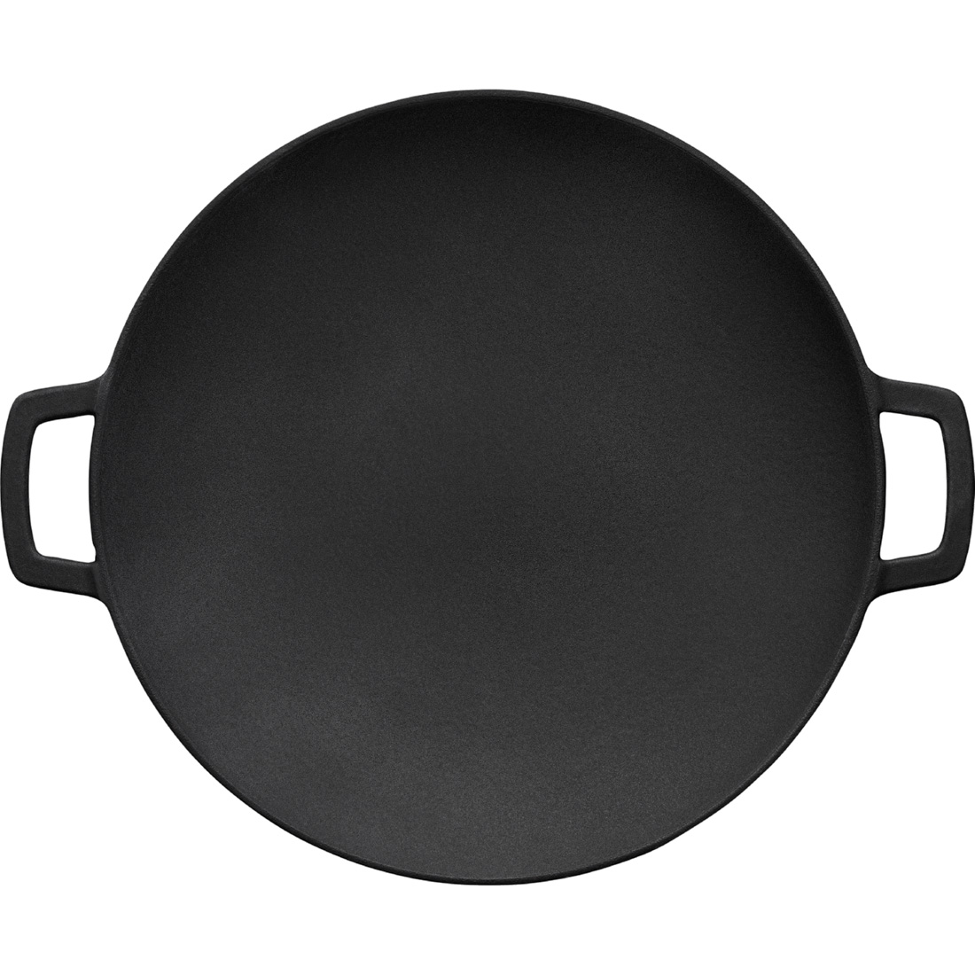 Сковорода-садж чавунна Fiskars Norden Grill, діаметр 30 см, чорний