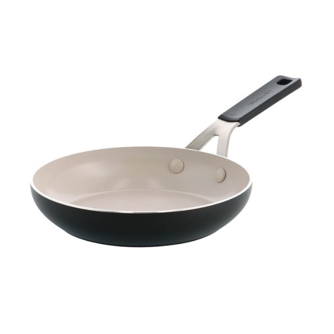 Сковорода с антипригарным покрытием KitchenAid Aluminium Ceramic, диаметр 20 см, черный