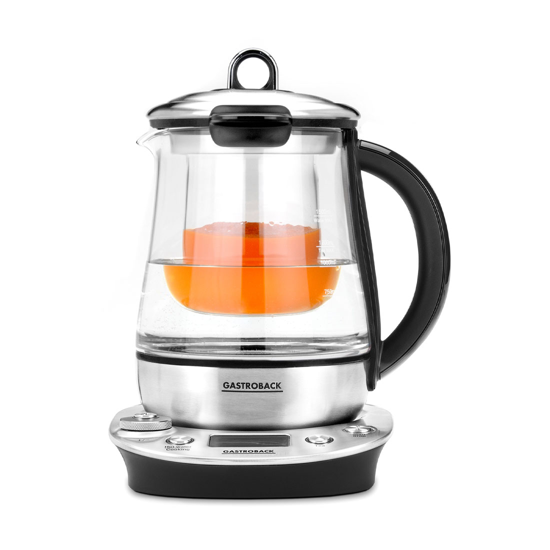 product image - Чайник-заварник електричний Gastroback Design Tea & More Advanced, об'єм 1,5 л