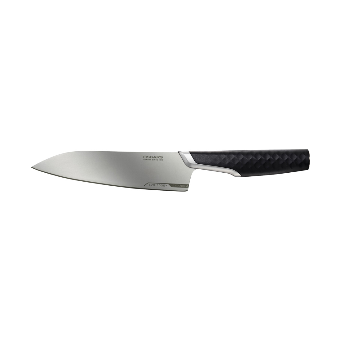 Ніж шеф-кухаря Fiskars Taiten, довжина 16 см, чорний