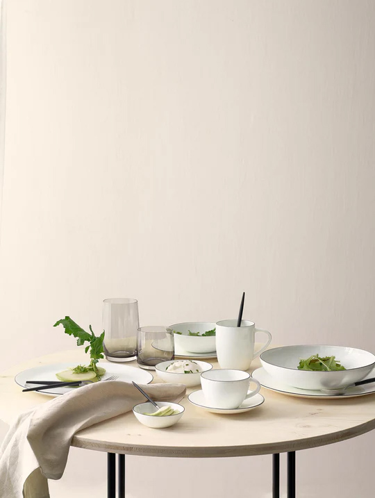 Кружка ASA Selection À table, объем 0,35 л, белый с черным