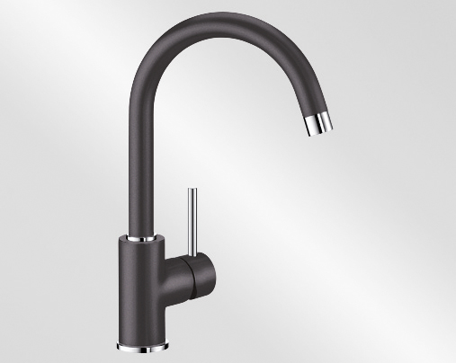 product image - Змішувач BLANCO MIDA темна скеля