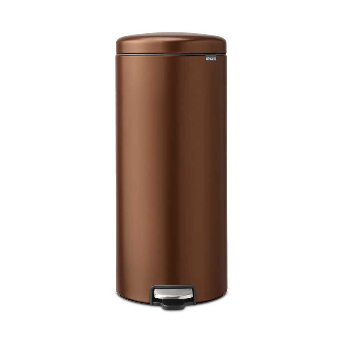 Бак для сміття Brabantia NewIcon Pedal Bin, об'єм 30 л, бронза