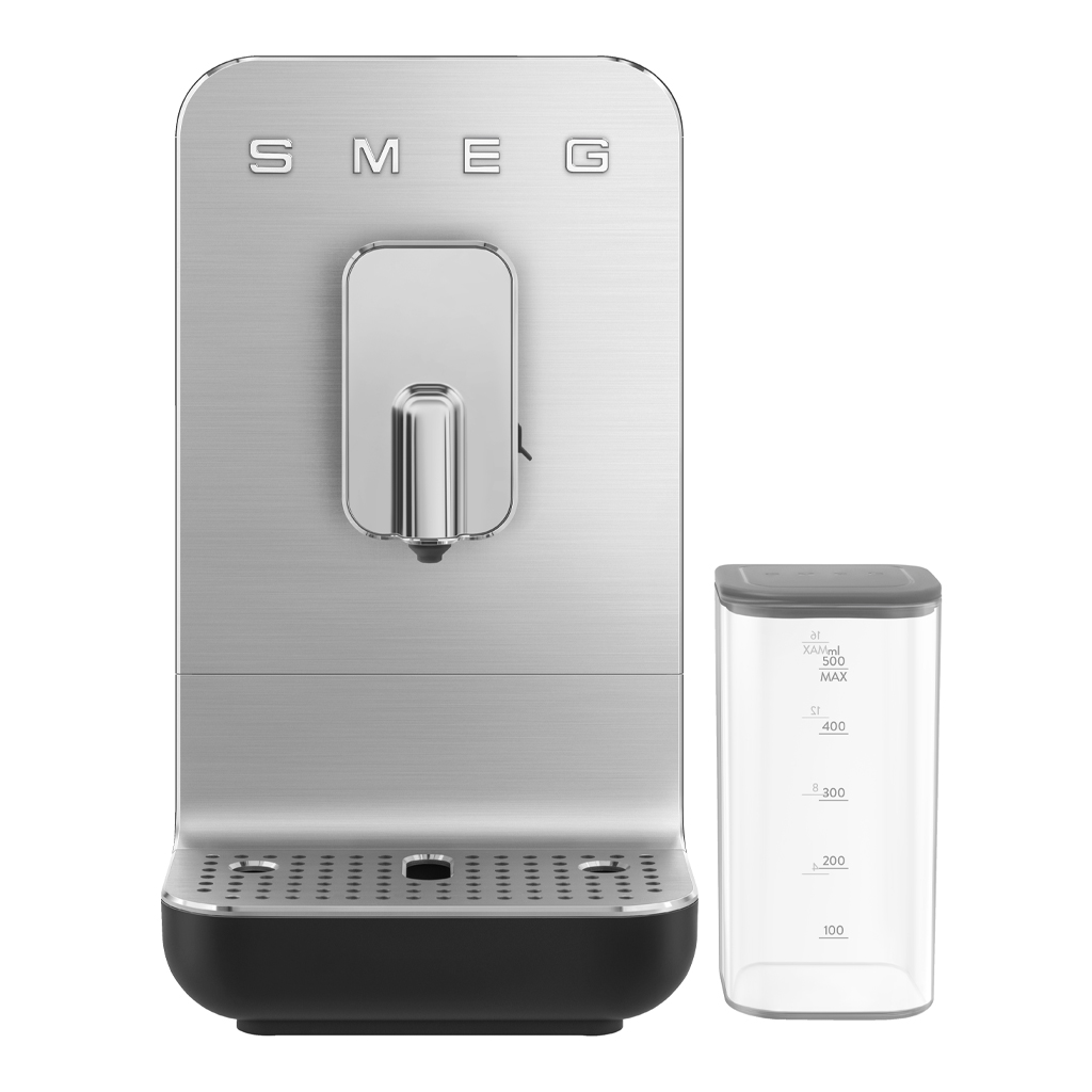 product image - Кавомашина автоматична з ручним капучинатором Smeg COLLEZIONE, об'єм 1,4 л, чорний