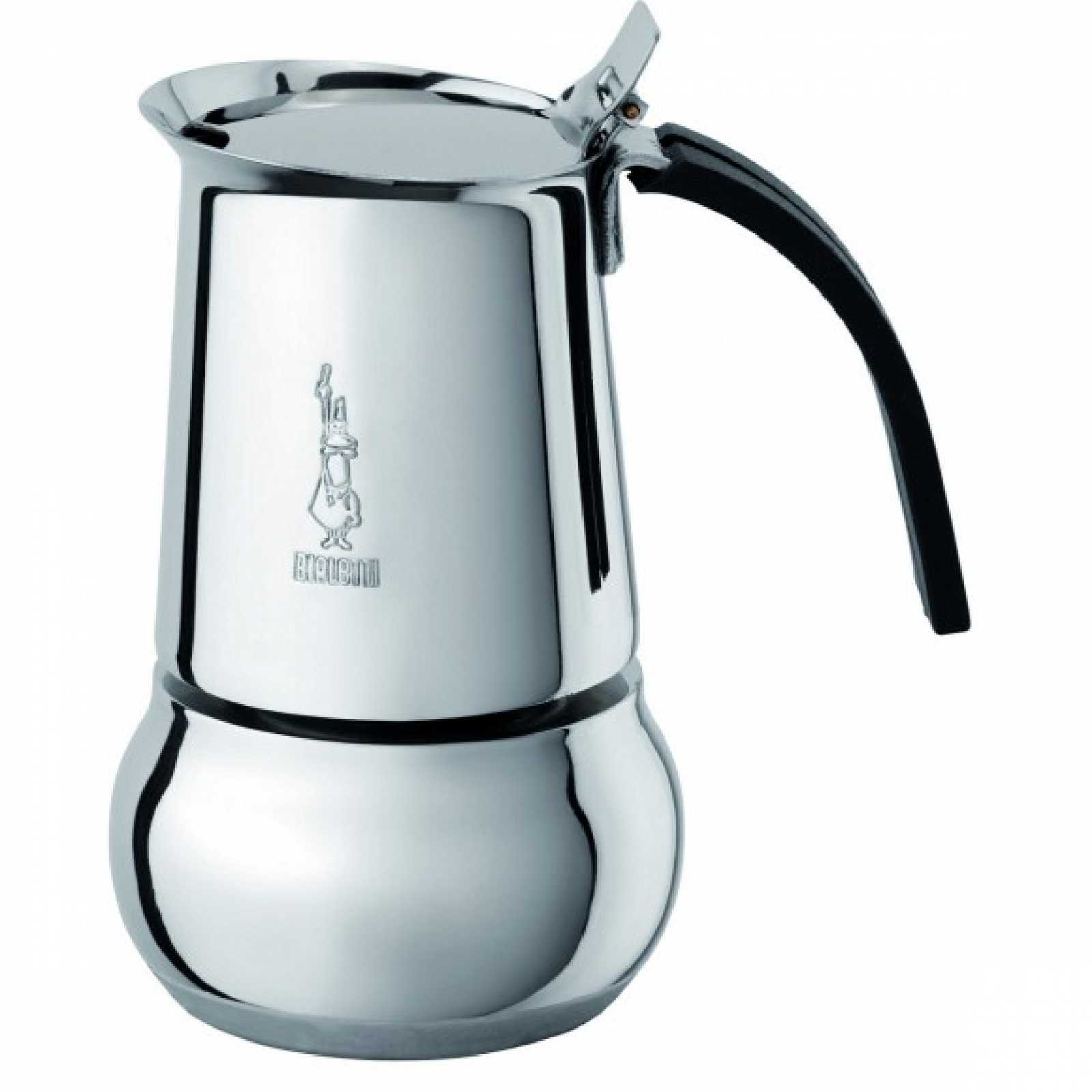 product image - Кофеварка гейзерная "Kitty" на 4 чашки Bialetti KITTY, серебристый