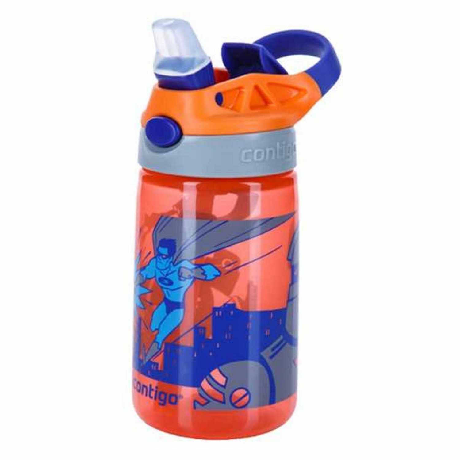 product image - Пляшка дитяча Contigo GIZMO FLIP, об'єм 0,42 л, помаранчевий