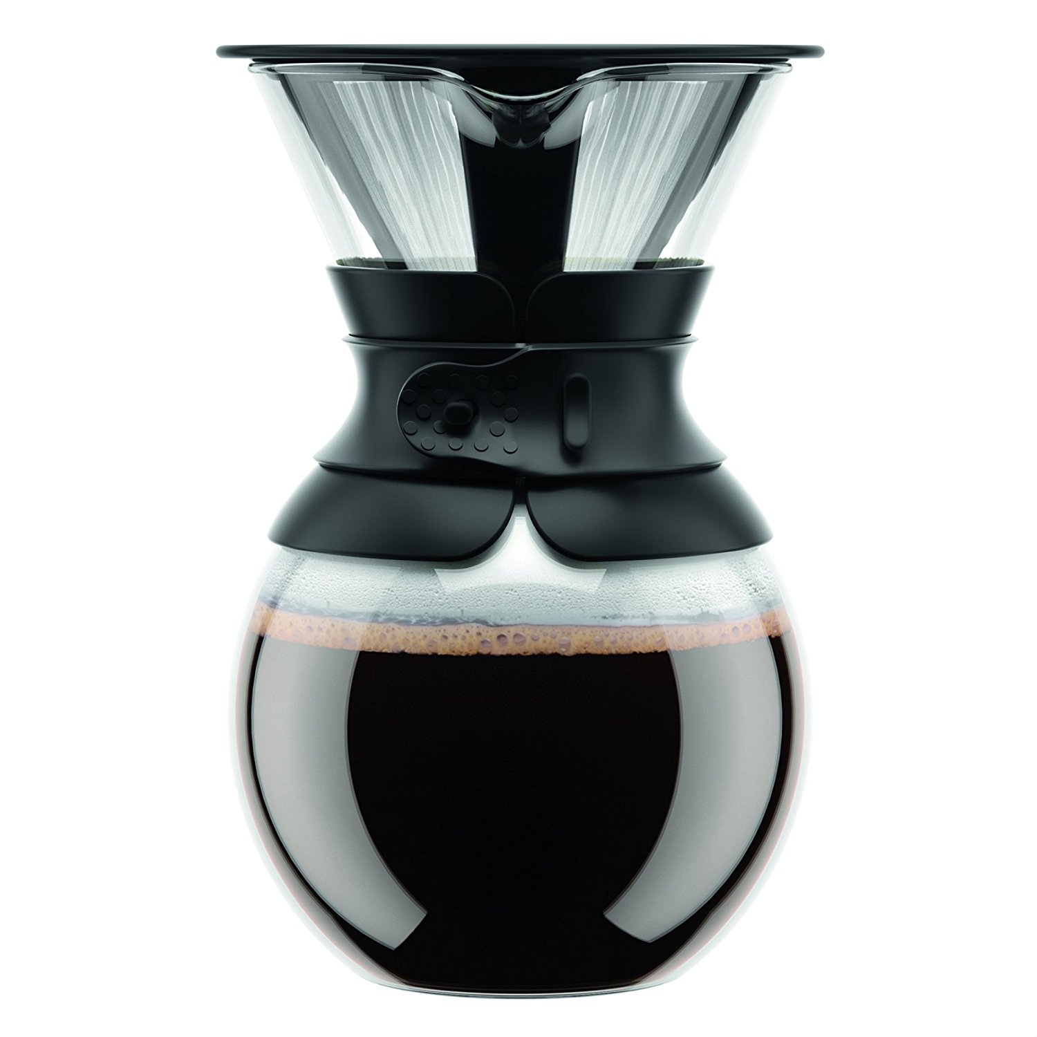 product image - Кавник з фільтром Bodum POUR OVER, об'єм 1л, чорний