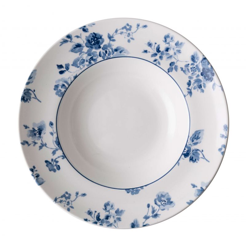 product image - Тарелка глубокая Laura Ashley BLUEPRINT, диаметр 27,5 см, синий