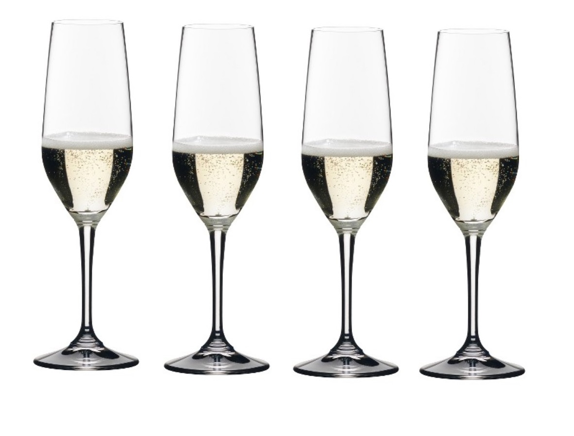 product image - Набір келихів для шампанського Riedel VIVANT, об'єм 0,29 л, 4 штуки