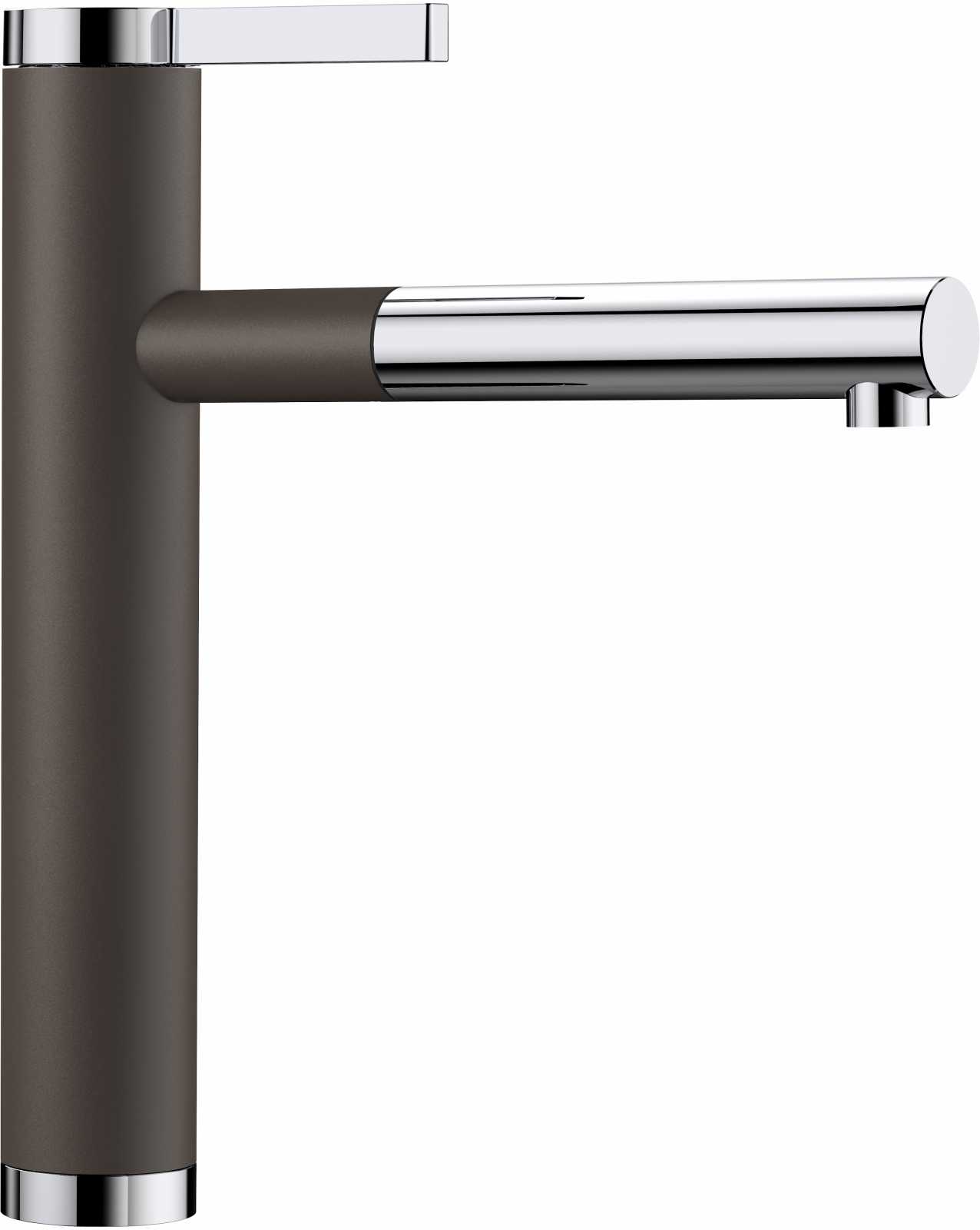 product image - Змішувач BLANCO LINEE-S хром/кава
