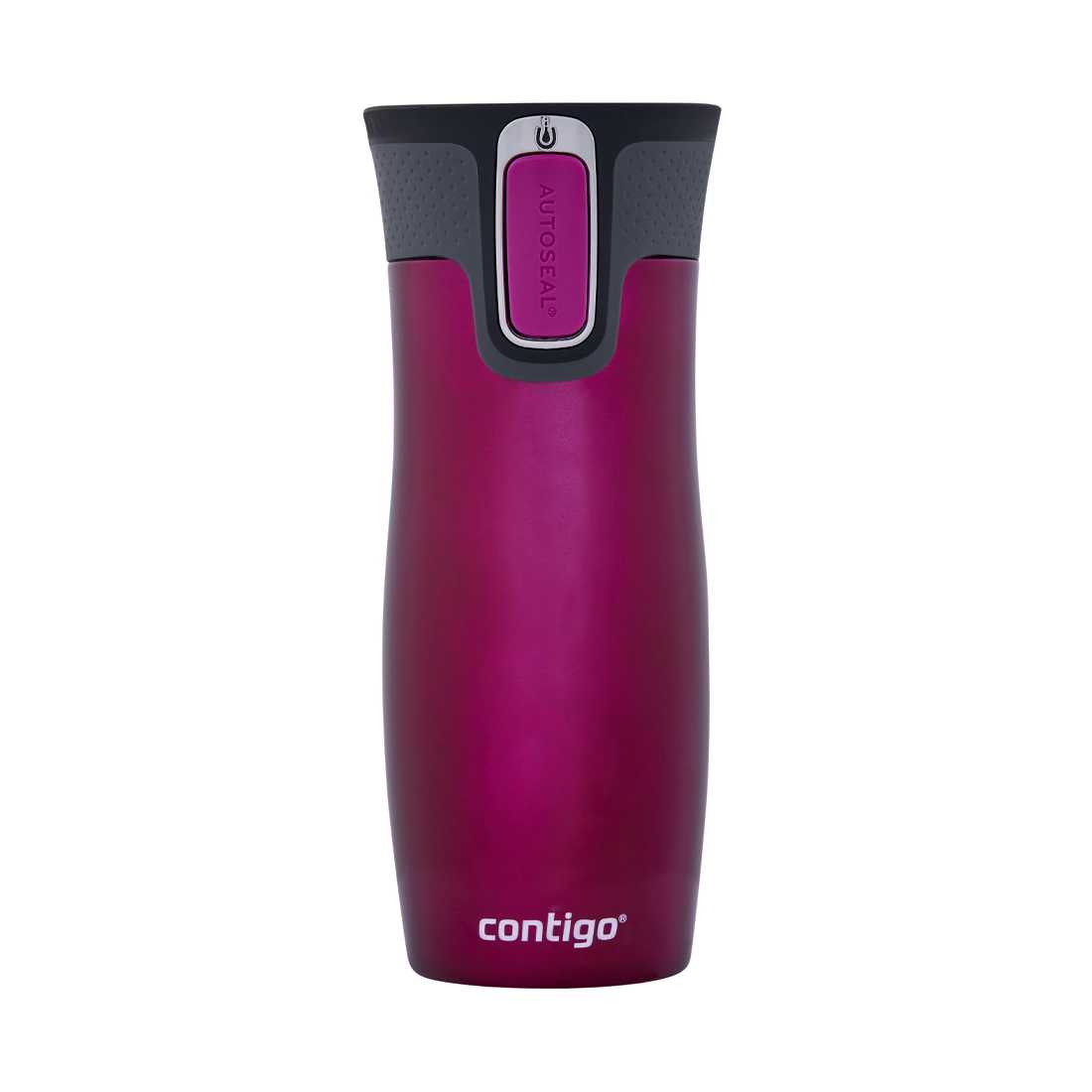product image - Термостакан Contigo WEST LOOP, объем 0,47 л, малиновый