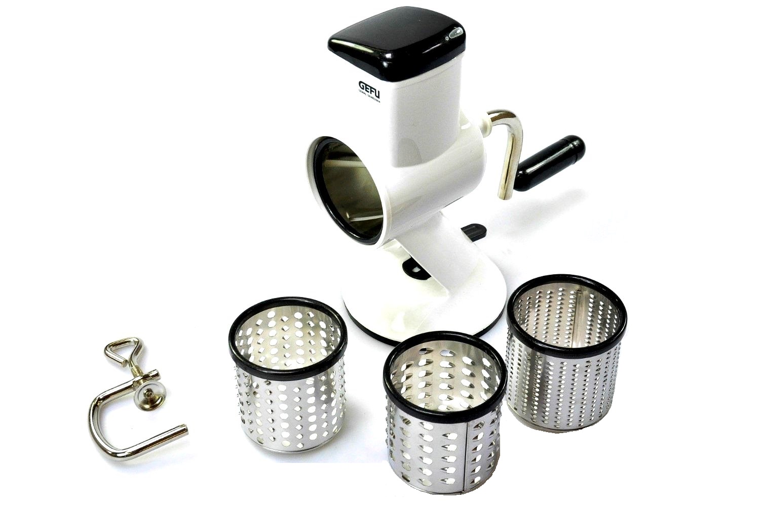 product image - Овощерезка ручная GEFU Grating, диаметр 8 см, белый