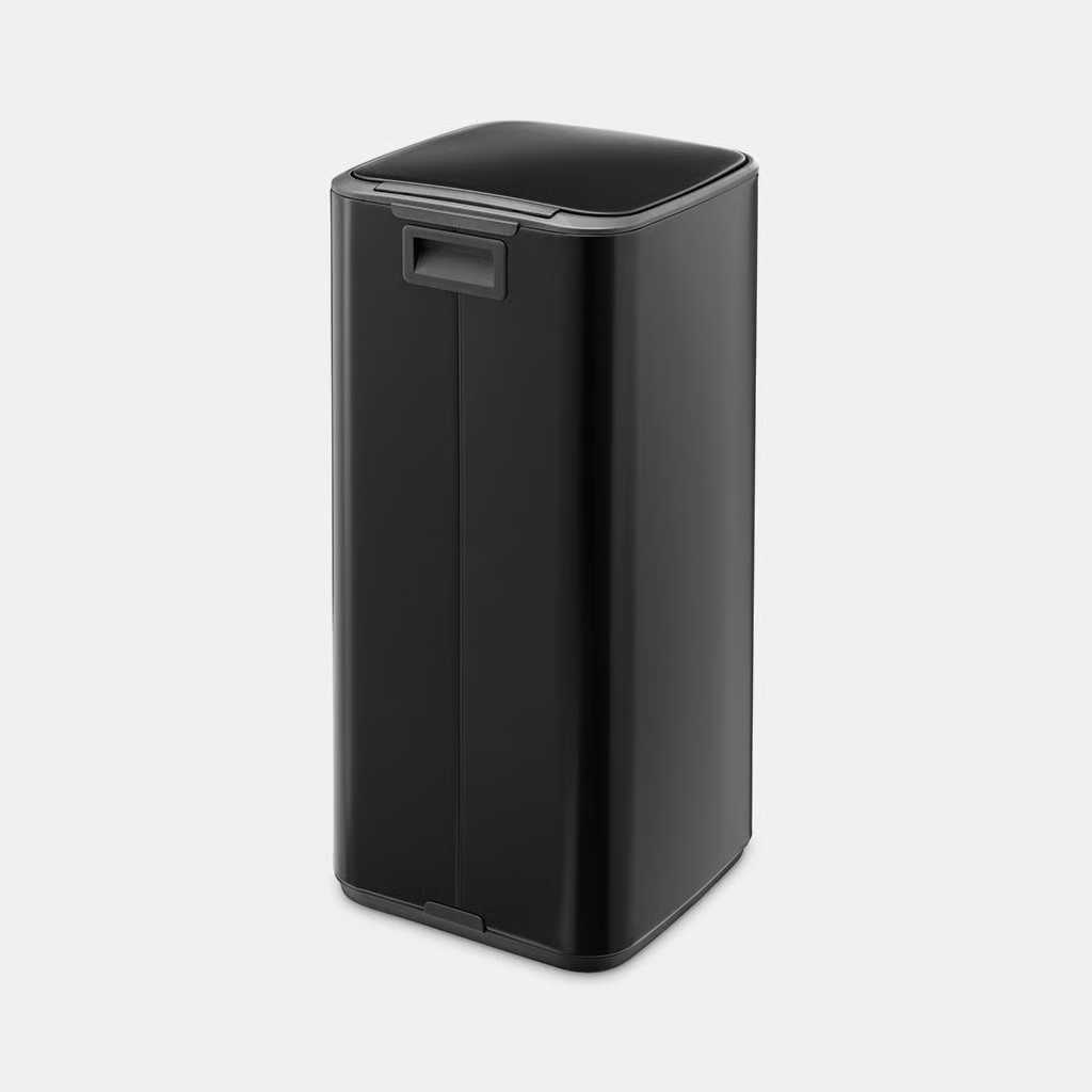 Бак для сміття Brabantia Bo Pedal Bin, об'єм 30 л, чорний матовий
