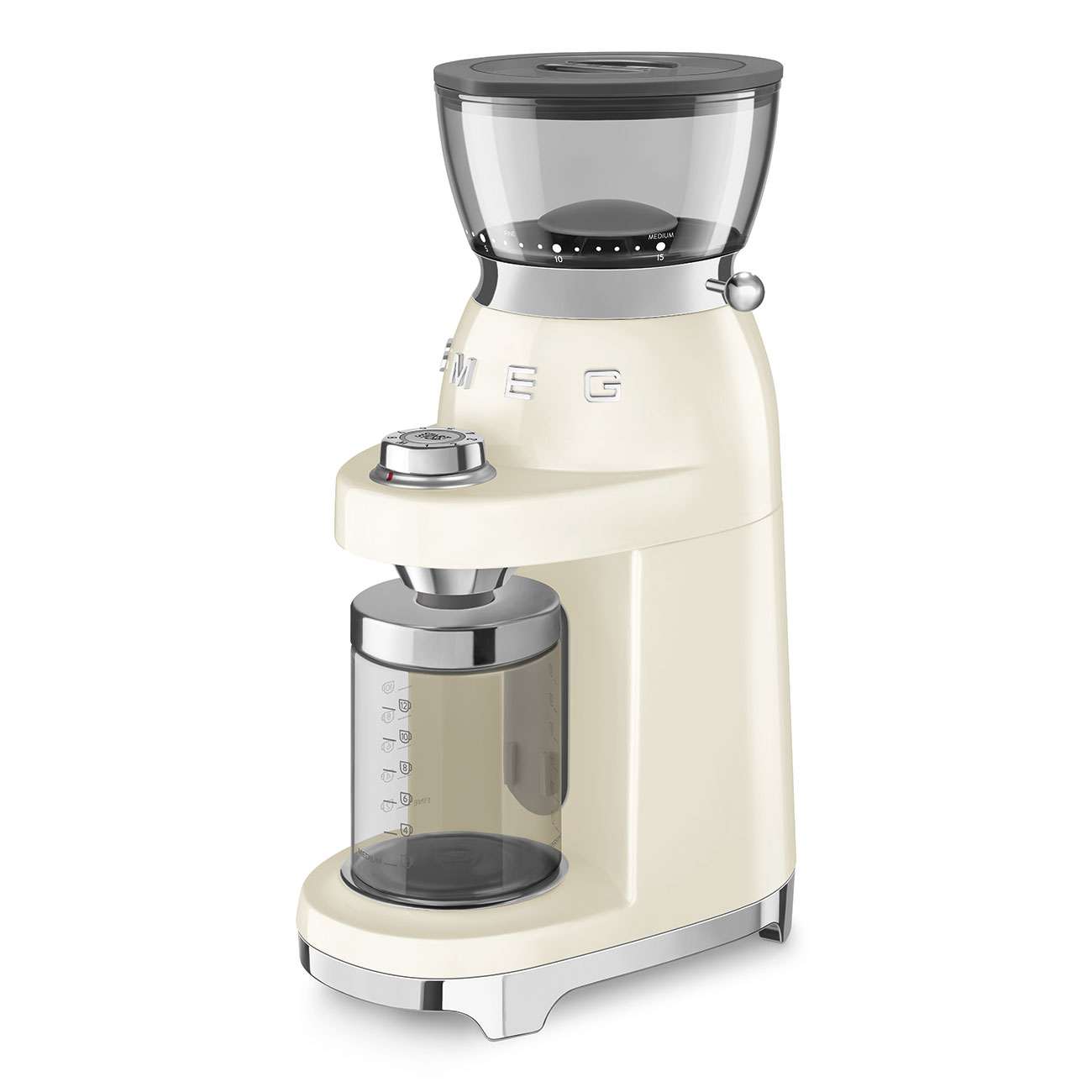 Кофемолка Smeg 50 STYLE, 15x34,5x22 см, бежевый