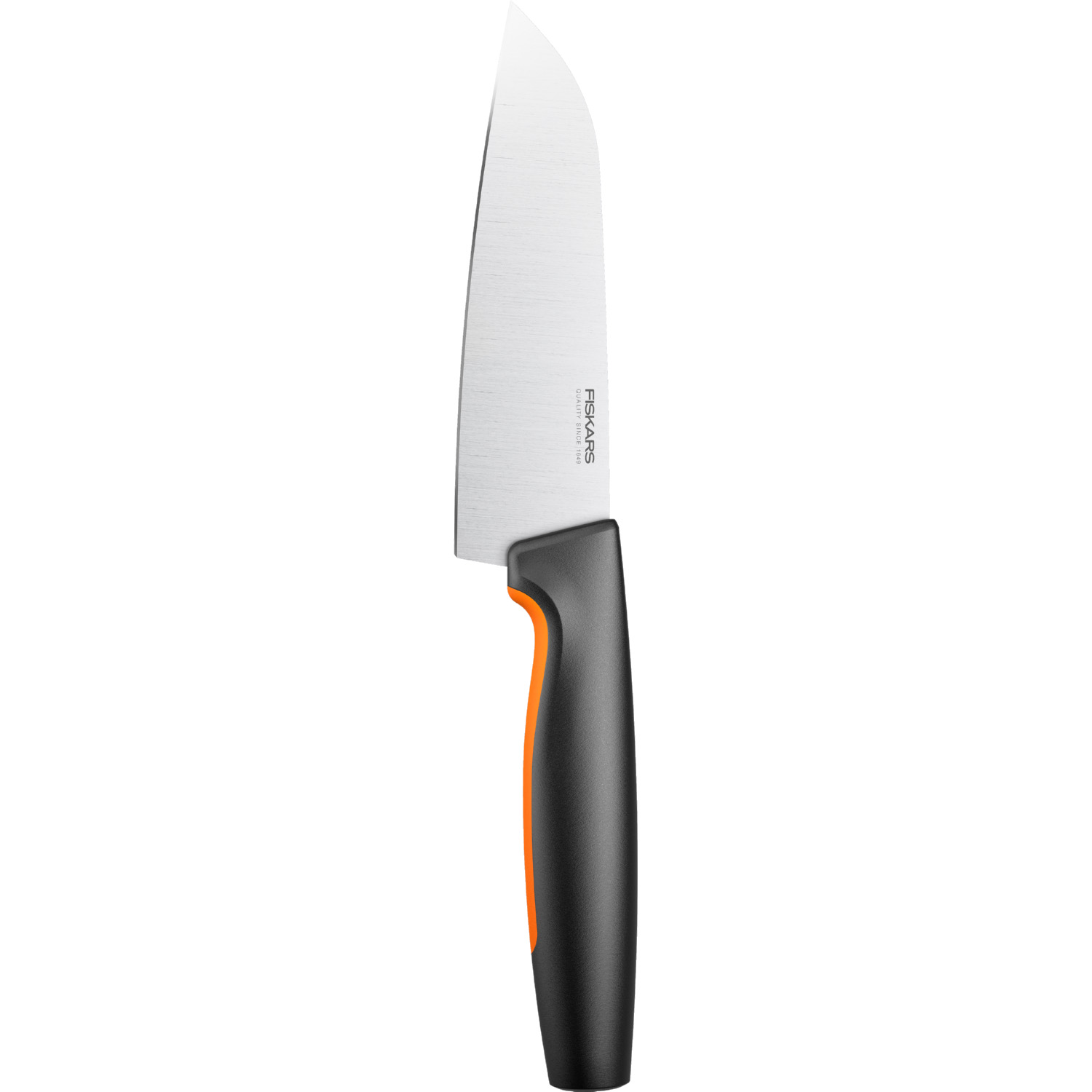 Ніж шеф-кухаря Fiskars Functional Form, довжина 12 см, чорний