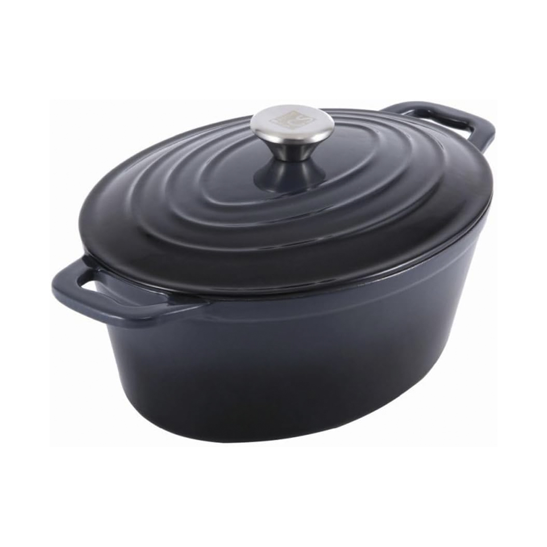 product image - Кастрюля с крышкой овальная Carl Schmidt Sohn XANTEN, объем 7,7 л, черный